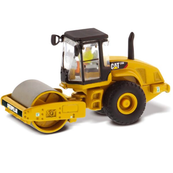 85246 Compactador de solo vibratório de tambor liso Cat® CS56 na escala 1:87