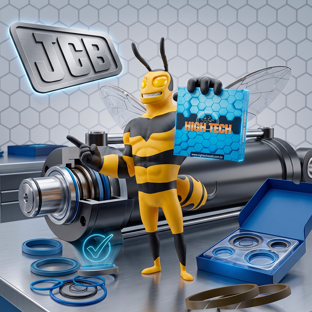 JCBBOX2027 kit de reparo de vedações para cilindros hidráulicos jcb