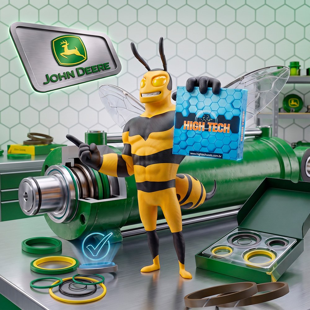JOHNDEEREBOX2027 kit de reparo de vedações para cilindro hidráulico john deere