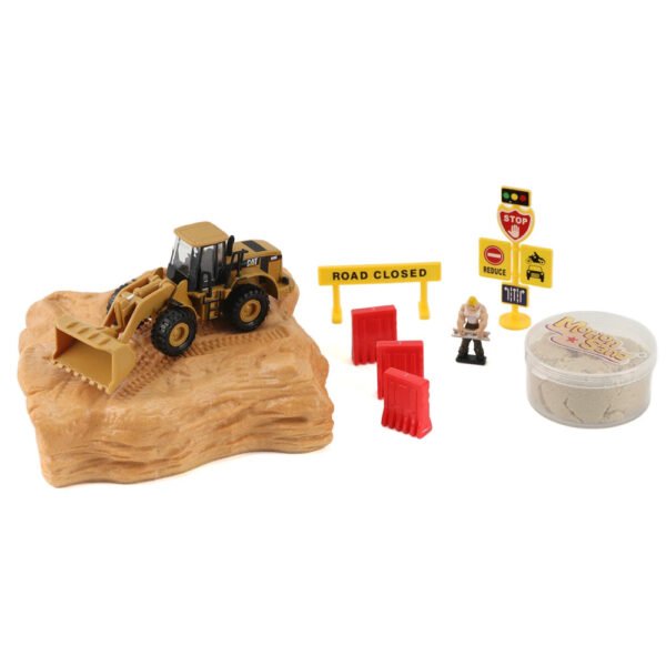 84553 - Miniatura Pá Carregadeira de Rodas Cat® 950G Série II c/diorama — Escala 1:87